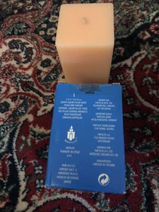 PartyLite Indulgences Exhilaration/Orange 3x4 Square Pillar Candle K0447 W/ Box - Picture 1 of 4