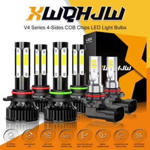 6Pcs For Dodge Magnum 2005-2008 LED Headlight High-Low+Fog Light Combo Bulbs - Bild 1 von 12