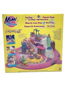 VINTAGE MATTEL MIMI GOO GOOS FUN FAIR PARK PLAYSET POLLY POCKET SIZE NEW DB - Imagen 1 de 5