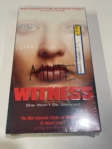 Mute Witness (Rare Factory Sealed Promo VHS Screener) Alec Guinness  - Picture 1 of 4