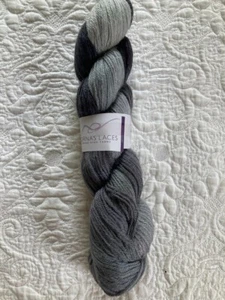 Lorna's Laces Honor Yarn  -70% Baby Alpaca 30% Silk-  Skeins of Grey Christian - Picture 1 of 3