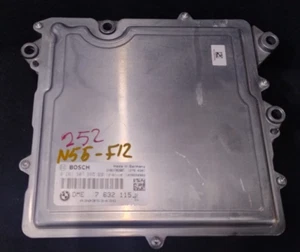 10-17 BMW F12 640I N55 Engine Computer Control Module ECU 7632115 Oem - Bild 1 von 7