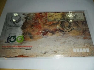 indonesia  2013 fdc 100 years of Archeological institute first day cover - Picture 1 of 1