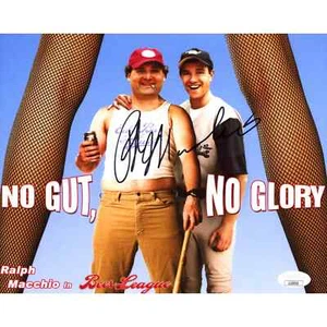 "Foto firmada de Ralph Macchio ""Beer League"" 8x10 (JSA de autenticidad) - Imagen 1 de 2