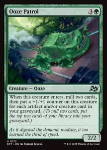 *MtG: 4x Ooze Patrol - Aetherdrift Non Comune - magicman-europe* - Foto 1 di 1