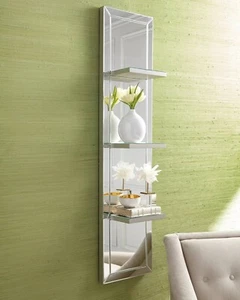 Mirrored Shelf Wall Panel-NEW in Box! - Picture 1 of 10
