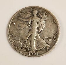 1921-S Walking Liberty Half Dollar 50c in XF Extremely Fine Condition