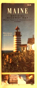 2000 Maine Official Highway Map - Picture 1 of 1