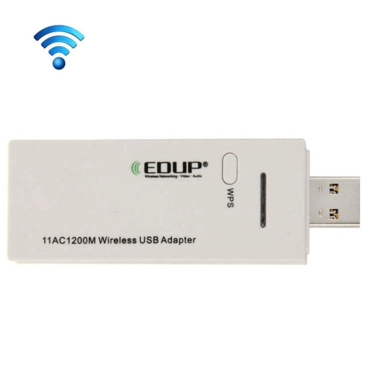 EDUP AC-1601 802.11AC 1200M Dual Band USB 3.0 Wifi Wireless Adapter, AC-1601 120 - Image 1 of 4