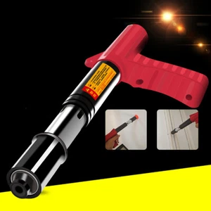 Handstahl Nägel Pistolen Nietwerkzeug Beton Stahl Wandanker Draht Schlitzwerkzeug - Bild 1 von 14