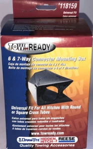 SHIPS N 24 HRS-Tow Ready 118159 6-Way And 7-Way Connector Mounting Box-Brand New - Bild 1 von 12