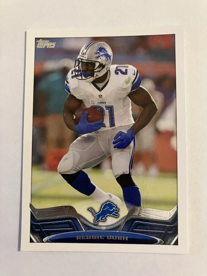 Reggie Bush 2013 Topps Football Mini #391 Detroit Lions - Image 1 of 2