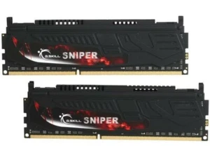G. Skill Sniper 8GB (2 x 4GB) PC3-14900 DDR3-1866 Memory F3-14900CL9D-8GBSR Kit - Picture 1 of 3