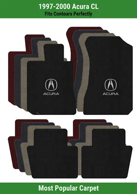 Передние и задние коврики Lloyd Ultimat для Acura CL 97-00 годов выпуска с Acura A с Acura - Изображение 1 из 4
