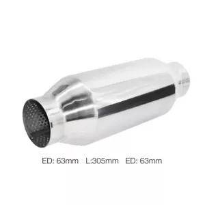 Universal Custom Muffler Inox Round Outlet ESR2 - Simoni Racing - Picture 1 of 4