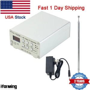 Transmisor de TV analógico TV-TX200 VHF/UHF para entrada HD/AV transmisor de señal analógica - Imagen 1 de 7