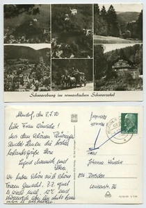 105466 - Schwarzburg im romantischen Schwarzatal - Echtfoto - AK, 4.7.1970 - Picture 1 of 1
