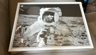 Nice Card Co. "Man on the Moon" 500 Piece Puzzle, New, Sealed - Image 1 of 3