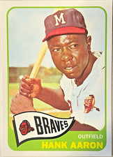 2016 TOPPS *BERGER'S BEST* #BB14 HANK AARON *HALL OF FAME* ATLANTA BRAVES