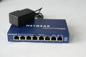 Netgear Prosafe GS108 V3 8 Port Gigabit Switch - Photo 1/2