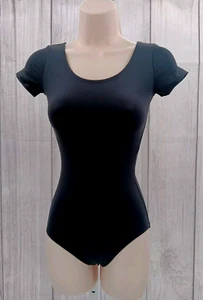 Capezio One Piece Black Shapewear Size XS AA5 - Picture 1 of 5