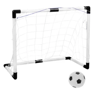 1 Set von Mini Fußball -Tor -Fußballtrainingstor kleine Fußballtor im Freien - Bild 1 von 12