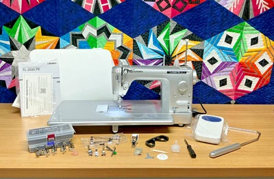 JUKI TL-2020 PE PLATINUM EDITION Sewing Machine - Excellent, Serviced Profession - Image 1 of 4