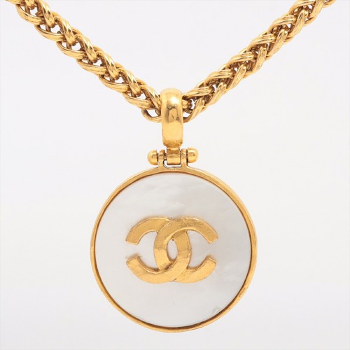 Collana CHANEL Coco Mark 95A Gp Conchiglia Oro
