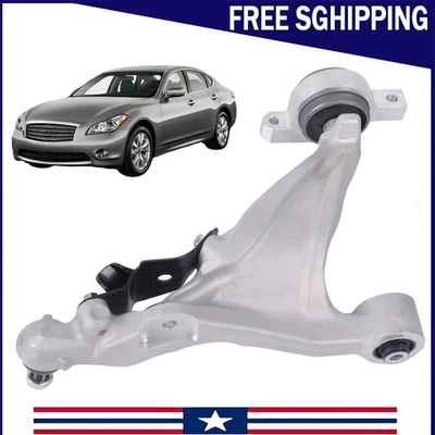 Front Right Lower Control Arm For 2013-2019 INFINITI Q70 Q70L M37 M56 545001MA0B Foto 1 de 4