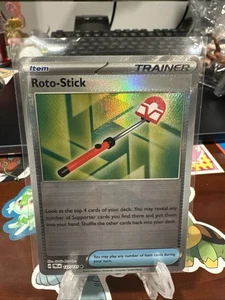 Roto-Stick (Poke Ball Pattern) 127/131 Prismatic Evolutions Holo - Picture 1 of 10