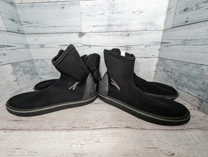 X2 Scubapro 5mm Zipper Scuba Diving Boots Size Medium Large M/L L Neoprene Shoes - Picture 1 of 5