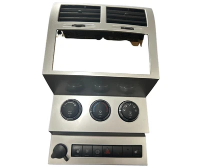 2008 2009 DODGE NITRO AQUECEDOR AC CONTROLE DE TEMPERATURA CLIMÁTICA COM MOLDURA 55111884AD - Imagem 1 de 4