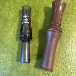 Flextone Rubber Mallard Duck Call Brown & Primos Easy Mallard Hunting Calls - Picture 1 of 7