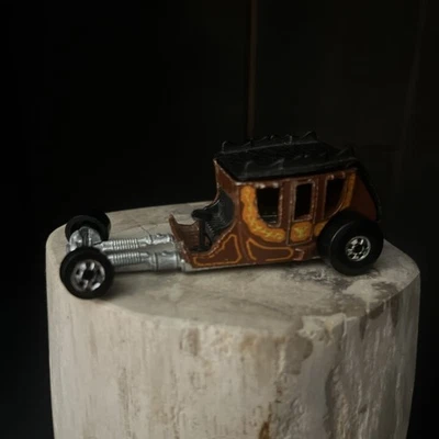 Hot Wheels Blackwall 1977 Stagefright Hong Kong diligencia marrón juguete de colección Foto 1 de 2