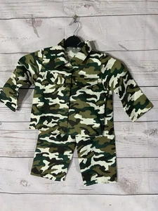 Boys Army Dressing Up Costume Age 2-4 Years Excellent Condition (A1) - Picture 1 of 4
