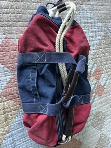 J, Crew schwere mehrfarbige Canvas Seesack - Bild 1 von 7