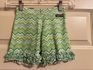 Matilda Jane Chevron Print Shorts Shorties Girls Size 6 - Picture 1 of 1