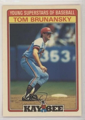 1986 Topps Kay Bee Toys Young Superstars of Baseball Box Set Tom Brunansky #4 - Image 1 of 2