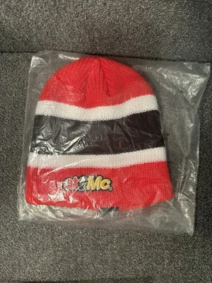 McDonald's Gorro Tejido Invierno Sombrero Toque Rojo Blanco Negro Canadá Talla Única Foto 1 de 4