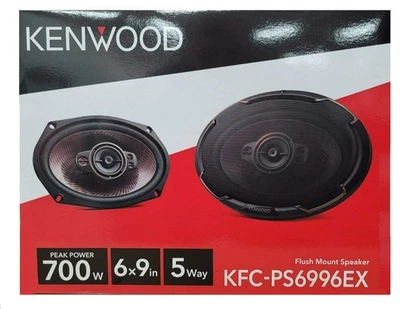 Kenwood KFC PS6996EX 6x9 Inch 5 Way 700W Car Speakers with Diamond Woofer