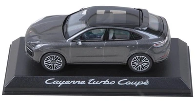 Porsche Cayenne Turbo Coupé Modell Auto Grau 1:43 - Bild 1 von 4