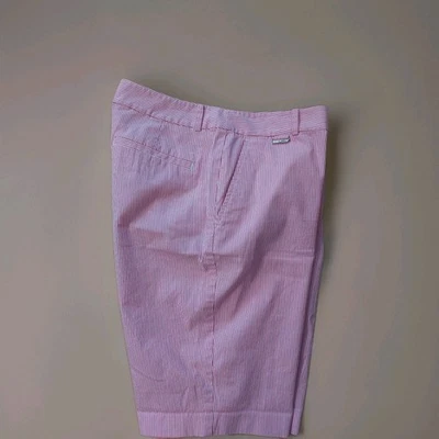 BERMUDA RALPH LAUREN SHORTS MUJER TALLA 8 (27") ROSA RAYAS ** Foto 1 de 4