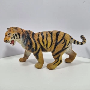 Safari Ltd 1996 Tiger 6" Realistic Vintage Snarling Growling Roaring Figure - Picture 1 of 14