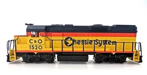 HO Walthers Trainline Chessie System C&O 1520 GP-15 Excellent - Picture 1 of 7