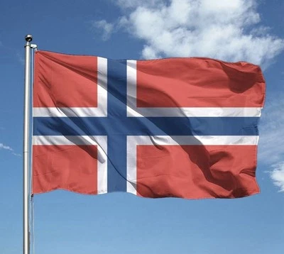 Bandiere del mondo 150x100 cm NORVEGIA - Immagine 1 di 3