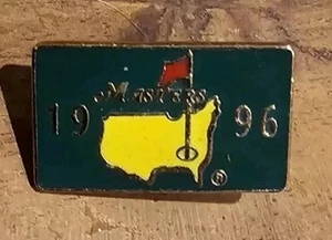 Augusta National Masters Tournament 1996 Memorabilia Pin 1” 🔥FREE SHIPPING🔥 - Picture 1 of 2