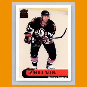 Alexei Zhitnik #34 1999-00 Paramount Gold Buffalo Sabres Hockey Card NHL - Picture 1 of 3