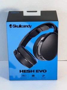 Skullcandy Hesh Evo Bluetooth Wireless Over Ear Headphones Black NEW - Photo 1 sur 2