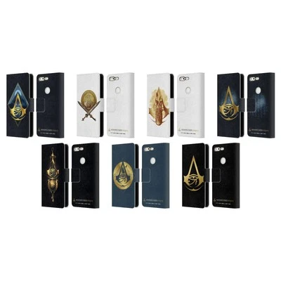 OFFICIAL ASSASSIN'S CREED ORIGINS CRESTS LEATHER BOOK CASE FOR GOOGLE PHONES - Image 1 of 4