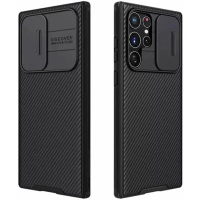 Capa preta Nillkin Samsung Galaxy S23 Ultra 5G, CamShield Pro Series - Imagem 1 de 4